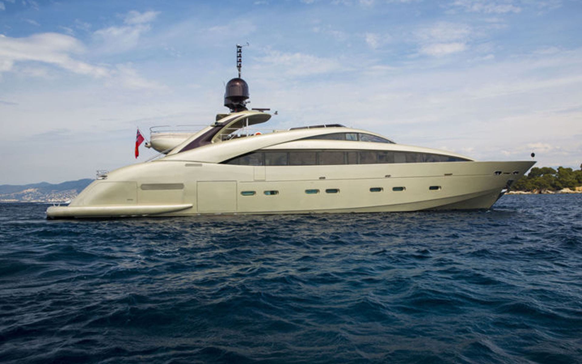 120' ISA yacht charter in St Barts