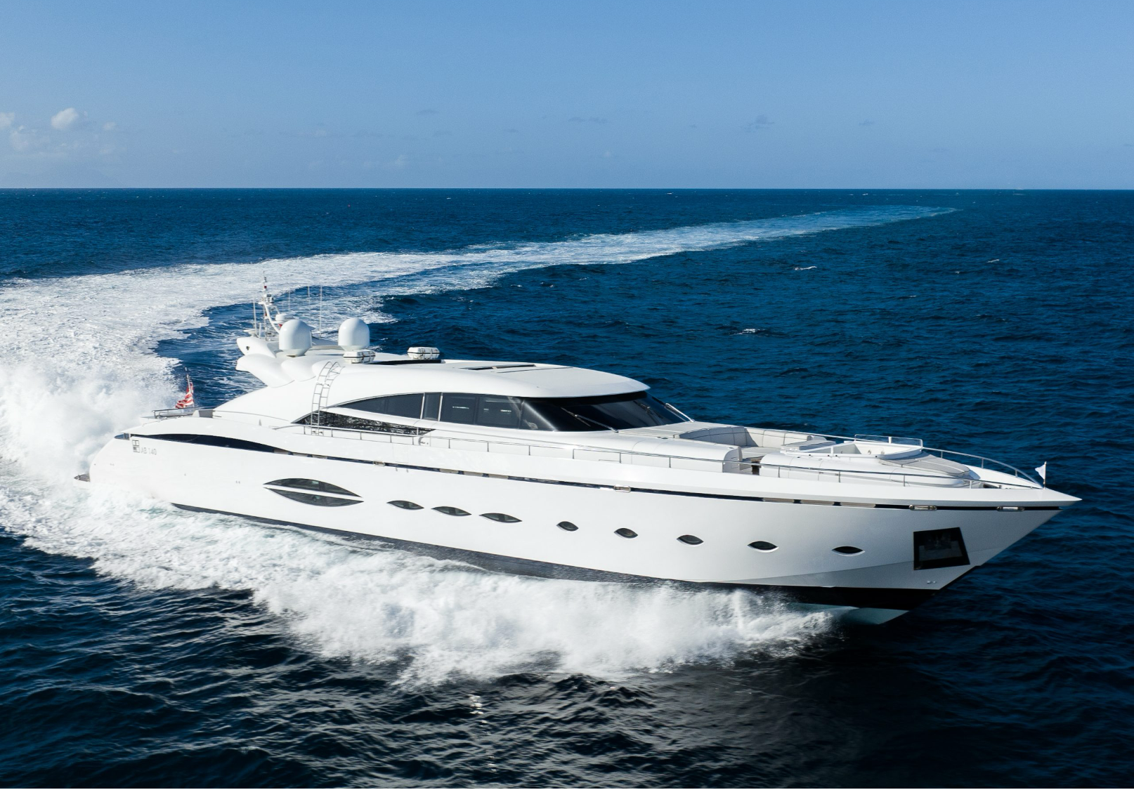 140' AB Yachts yacht charter in St Barts